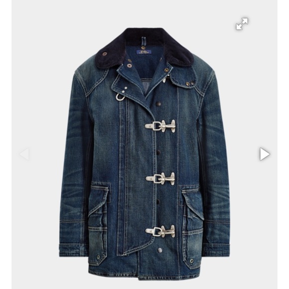 Polo Ralph Lauren Jackets & Blazers - Polo Ralph Lauren Women’s Denim Fireman’s Jacket